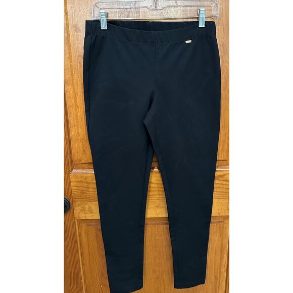 St. John Black Knit Leggings – Size Small – Made in USA - Picture 6 of 6